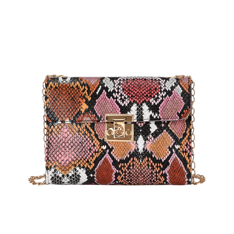 Wholesale PU Colorful Shoulder Messenger Bag